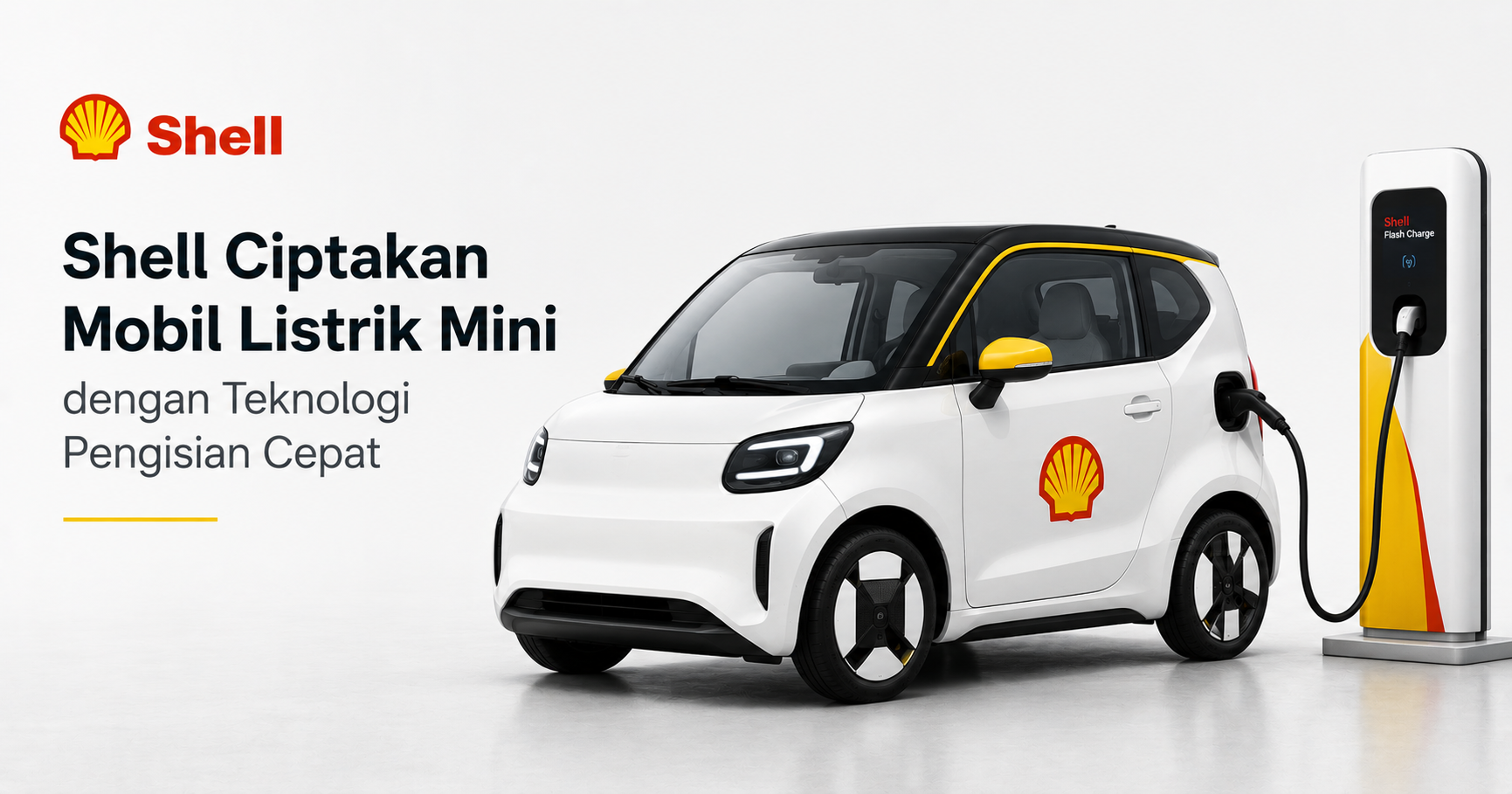 Shell Ciptakan Mobil Listrik Mini dengan Teknologi Pengisian Cepat