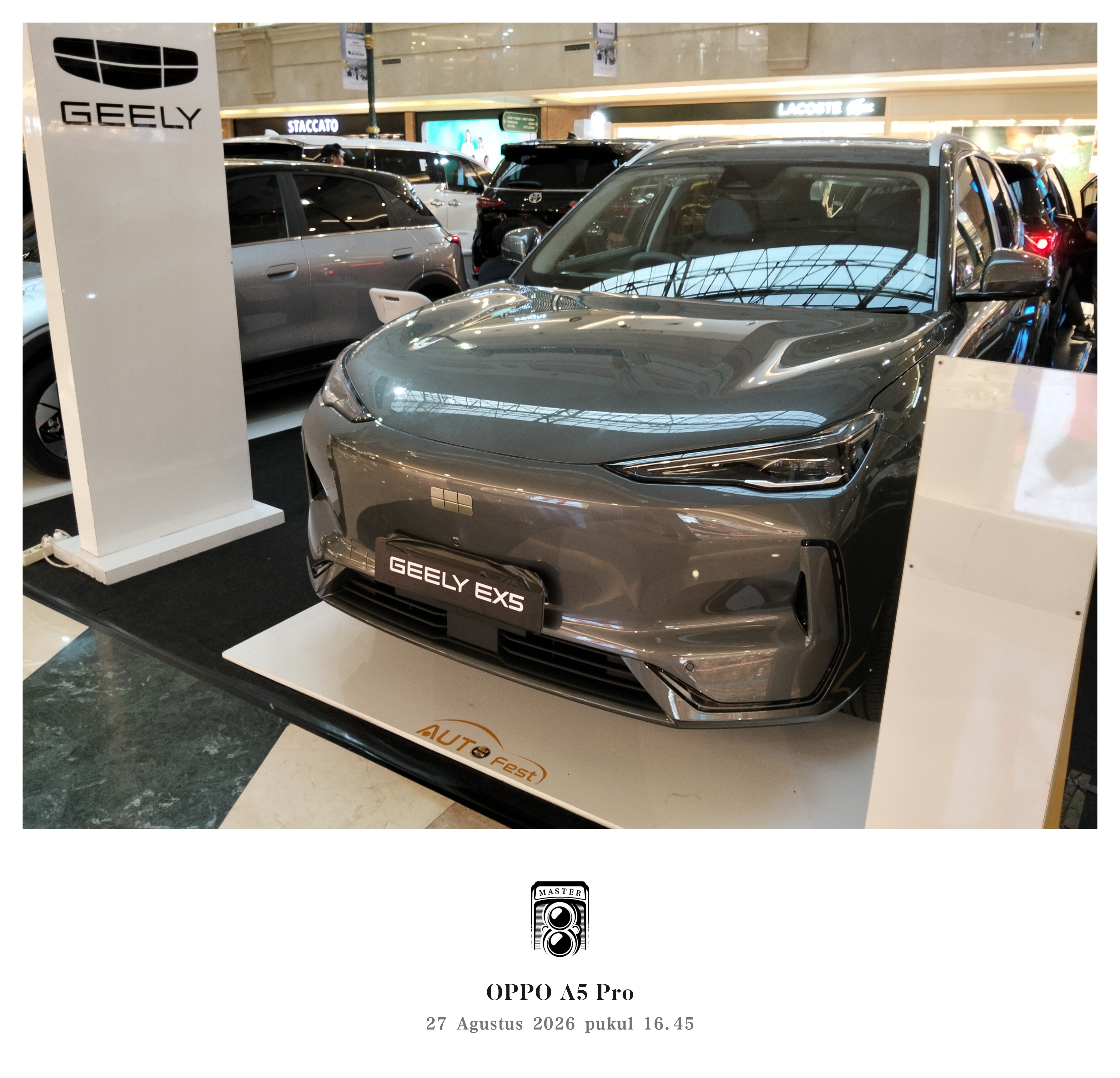 Geely ex5 max 2026 grey